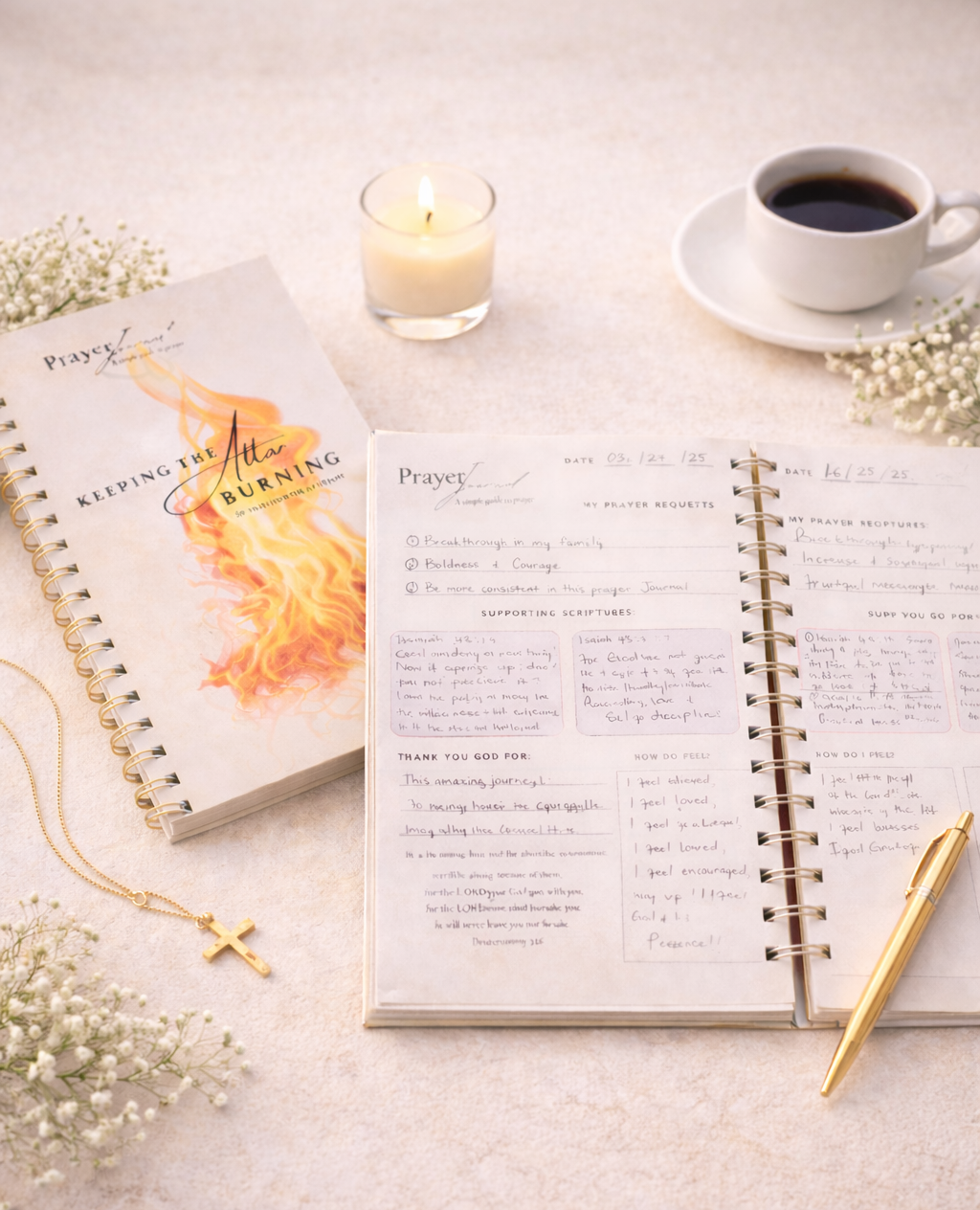Keeping The Altar Burning Prayer Journal
